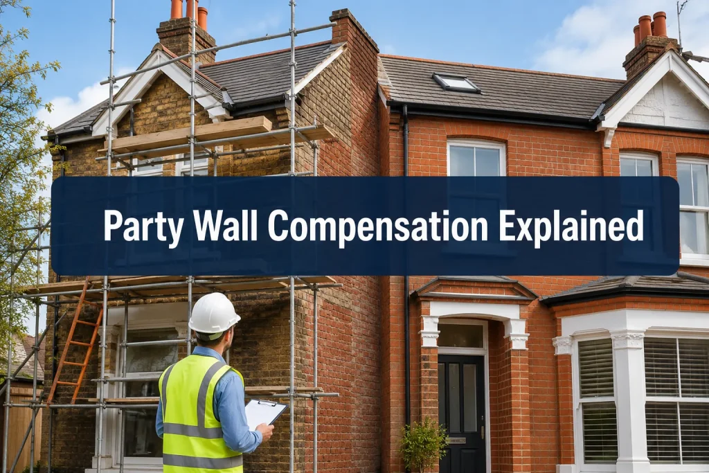 How Party Wall Surveyors Calculate Compensation and Security for Expenses on Domestic UK Projects