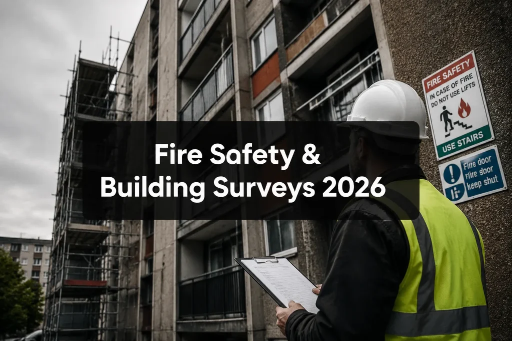 Fire Safety Regulation Updates in Building Surveys: Retrofitting Older Properties for 2026 Compliance and Valuation Impacts