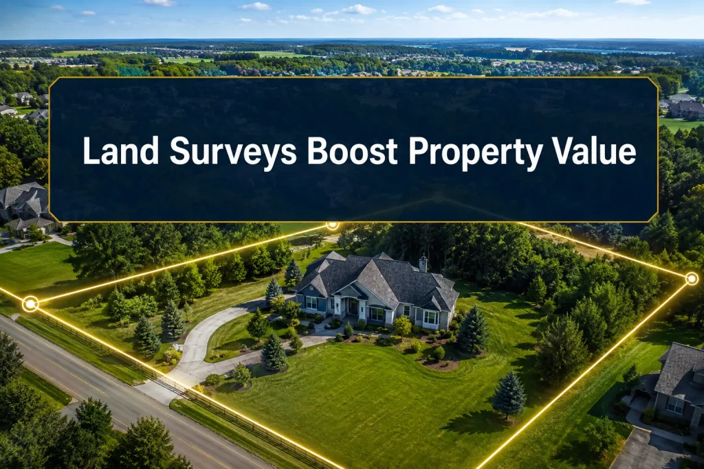 How Land Surveys Boost Property Value: Boundary Clarity, Development Potential, and Market Edge