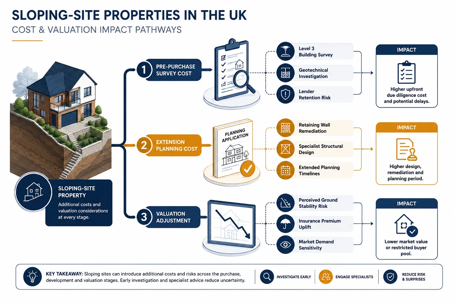 Cost, Valuation and Mortgage Implications of Slope Risk