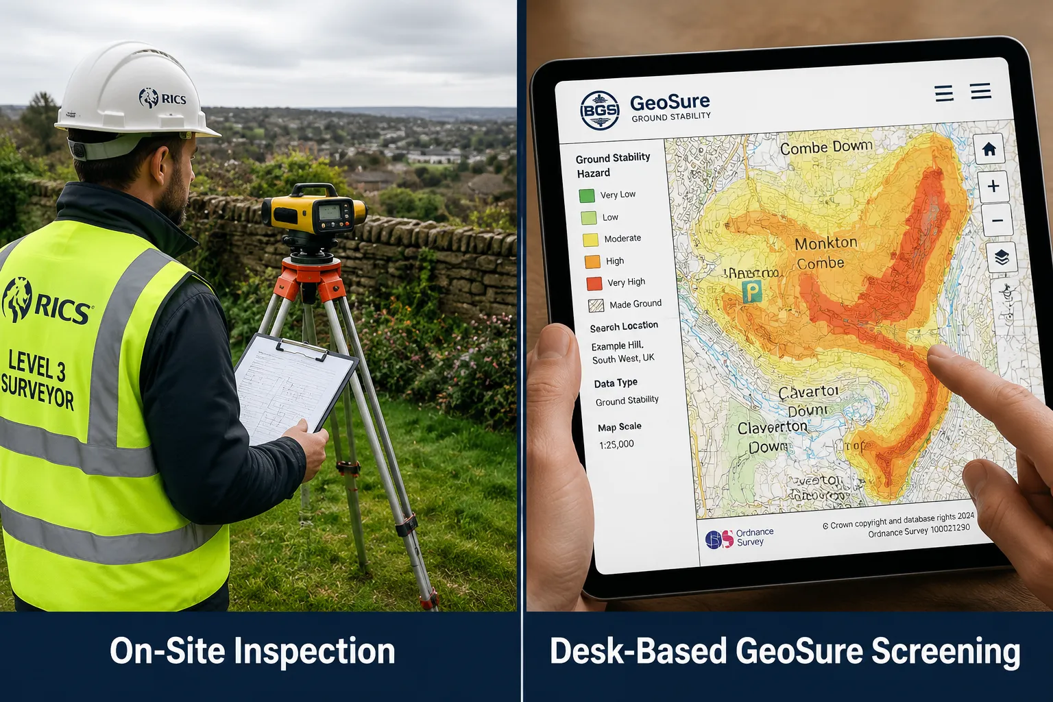 How Surveyors Assess Sloping Sites: The On-Site Process