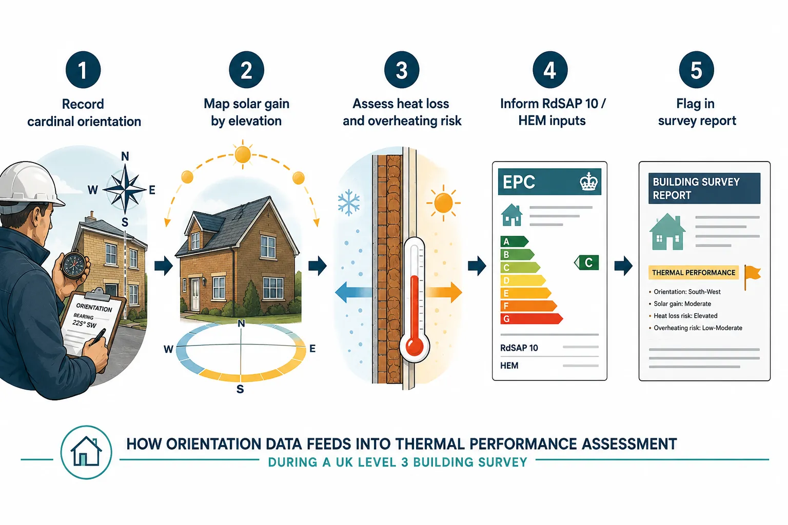 Integrating Compass Data into Level 2 and Level 3 Survey Practice