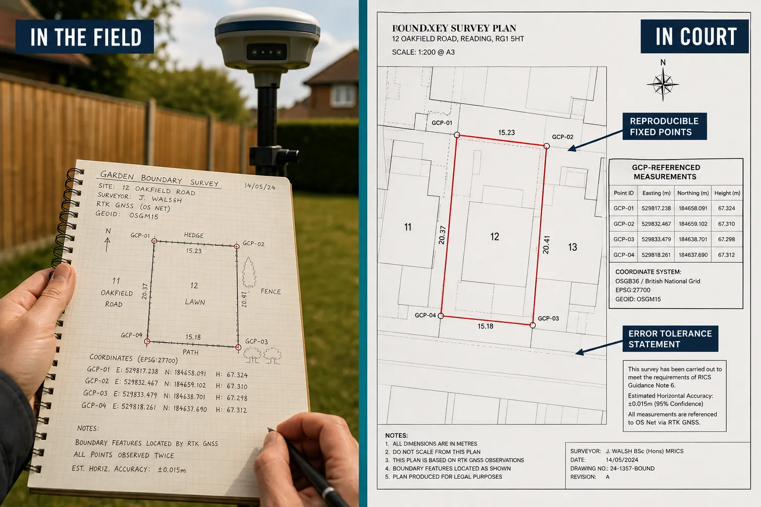 Site Set-Out: Translating Coordinates into Physical Building Lines