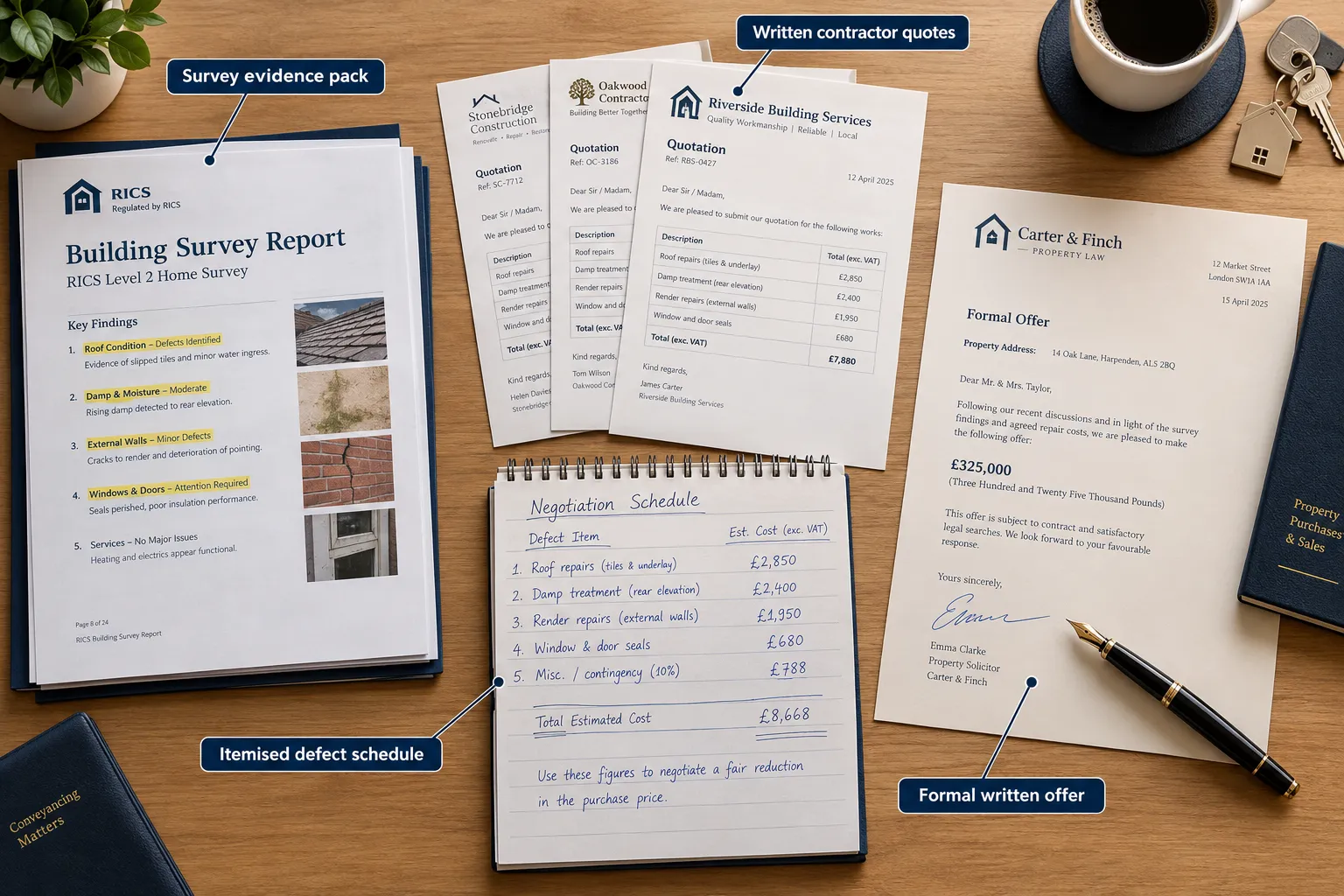 Using Building Survey Price Negotiation: Using Survey Results to Renegotiate the Property Price Effectively in 2026