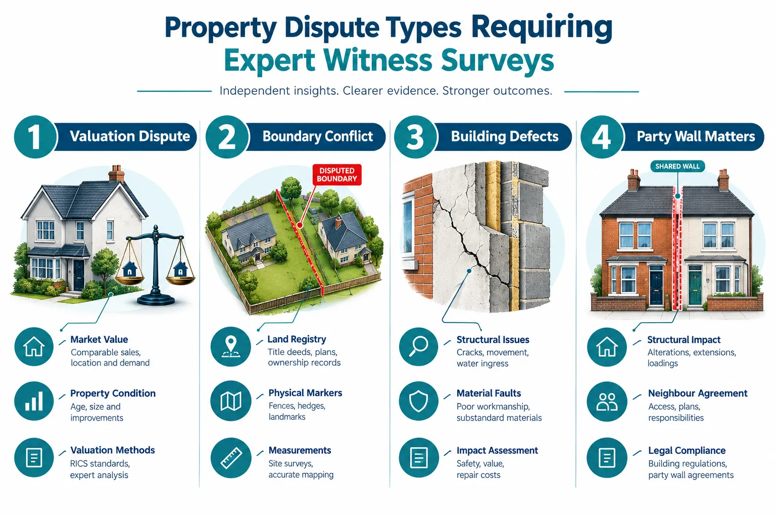 What Expert Witness Surveys in Property Disputes Actually Are